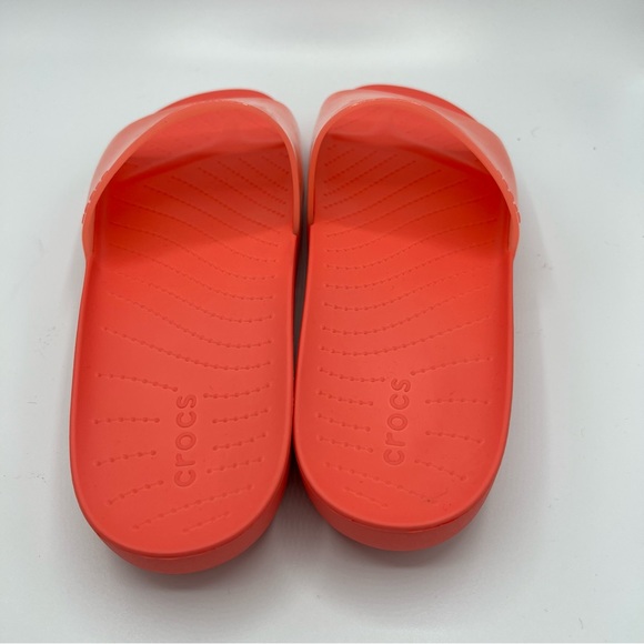 Crocs Woman's Splash Slides Neon Watermelon US W11 - Picture 8 of 13